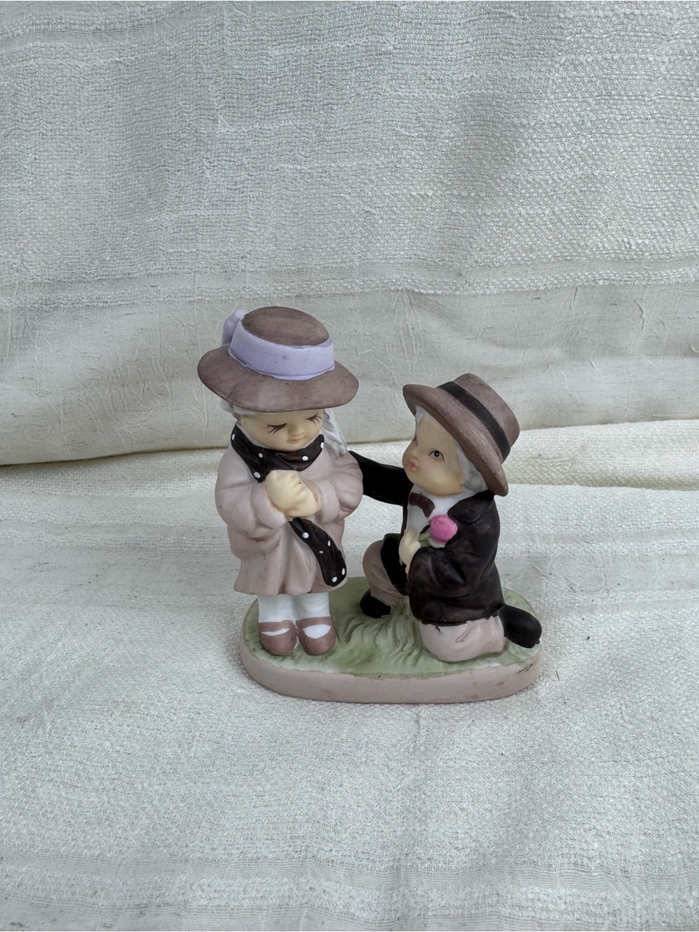Vintage Kim Anderson’s By Enesco Pretty As A Picture Bisque Figurines